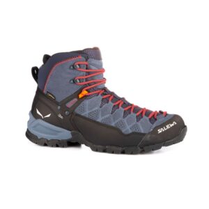 Salewa Alp Trainer Mid Goretex Mountaineering Boots Azul EU 45 Hombre