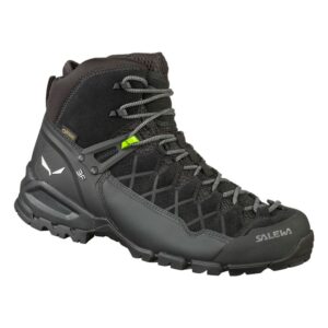 Salewa Alp Trainer Mid Goretex Mountaineering Boots Negro EU 44 1/2 Hombre