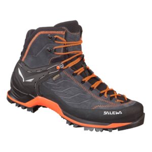 Salewa Mountain Trainer Mid Goretex Mountaineering Boots Gris EU 46 1/2 Hombre