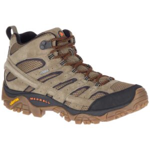 Merrell Moab 2 Leather Mid Hiking Boots Beige EU 44 Hombre