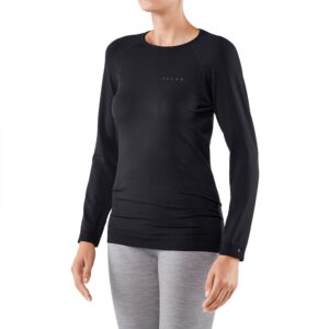 Falke Maximum Warm Comfort Long Sleeve Base Layer Negro L Mujer