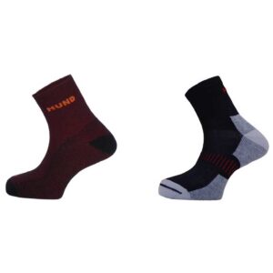 Mund Socks Santiago Pairs Socks Negro EU 34-37 Mujer