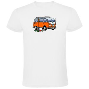 Kruskis Hippie Van Climbing Short Sleeve T-shirt Blanco L Hombre