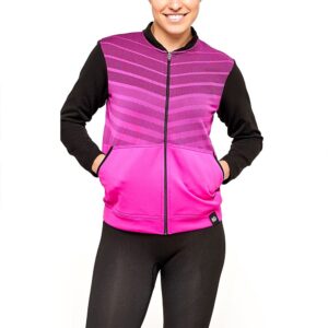 Sport Hg Tack Technical Seamless Fleece Rosa M Mujer