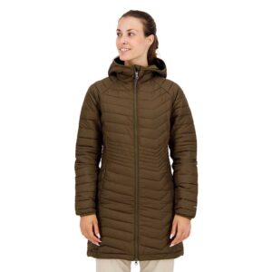 Columbia Powder Lite Mid-length Jacket Verde M Mujer