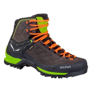 Salewa Mountain Trainer Mid Goretex Mountaineering Boots Negro EU 40 1/2 Hombre