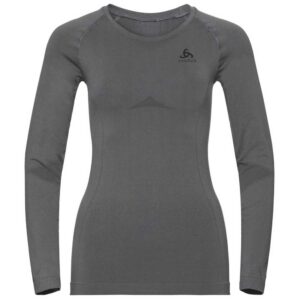 Odlo Performance Evolution Warm Long Sleeve Base Layer Gris XL Mujer