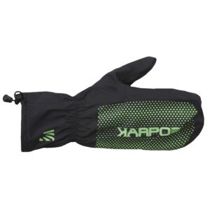 Karpos Lavaredo Rain Mittens Verde,Negro XS Hombre