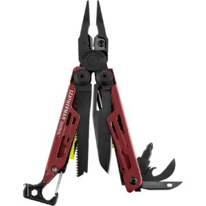 Leatherman Signal Nylon Sheath Multitool Rojo