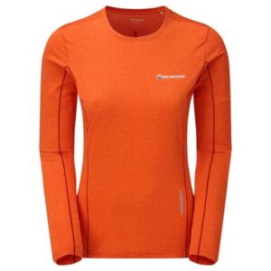 Montane Blade Long Sleeve T-shirt Naranja M Mujer