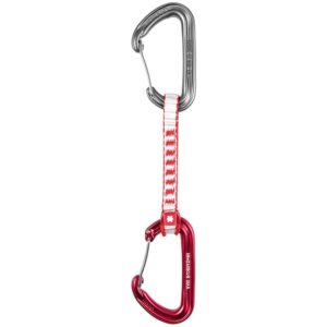 Ocun Hawk Wire Dyneema 11 Mm 5 Pack Quickdraw Rojo,Gris 10 cm