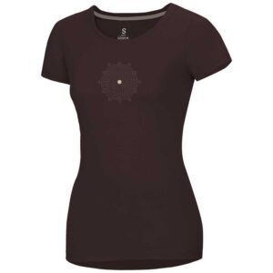 Ocun Classic Short Sleeve T-shirt Rojo S Mujer