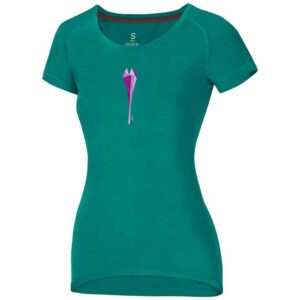 Ocun Raglan Short Sleeve T-shirt Verde S Mujer