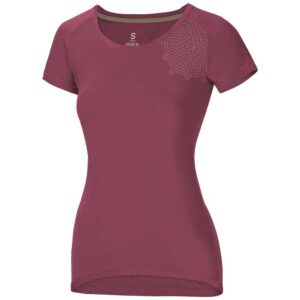 Ocun Raglan Short Sleeve T-shirt Rosa S Mujer