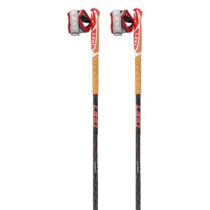 Leki Vertical K Poles Blanco,Naranja,Negro 115 cm