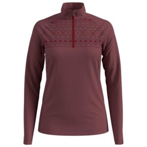 Odlo Pazola Ribbon Fleece Rojo XS Mujer