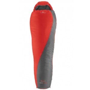 Ferrino Yukon Pro Sleeping Bag Woman Rojo,Gris Extra Long / Left Zipper