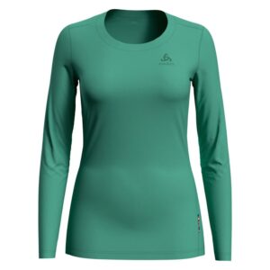 Odlo Natural Light Long Sleeve Base Layer Verde XL Mujer
