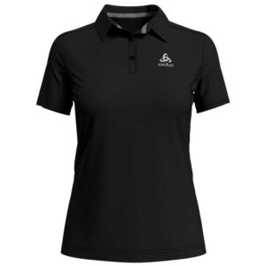 Odlo F-dry Short Sleeve Polo Shirt Negro XS Mujer