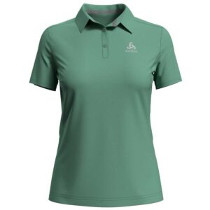 Odlo F-dry Short Sleeve Polo Shirt Verde XS Mujer