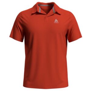 Odlo F-dry Short Sleeve Polo Shirt Rojo S Hombre