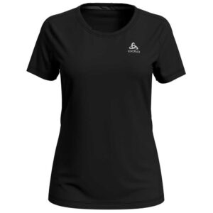 Odlo F-dry Short Sleeve T-shirt Negro S Mujer