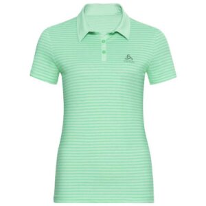 Odlo Signo Short Sleeve Polo Shirt Beige XS Mujer