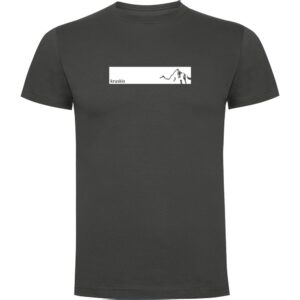 Kruskis Mountain Frame Short Sleeve T-shirt Gris 3XL Hombre