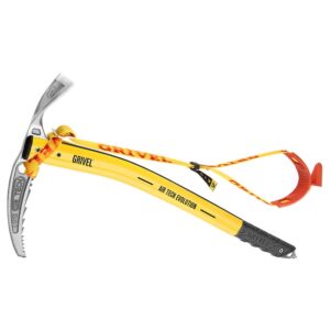 Grivel Air Tech Evolution With Long Leash Ice Axe Amarillo 53 cm