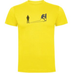 Kruskis Climb Shadow Short Sleeve T-shirt Amarillo S Hombre
