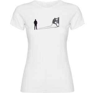 Kruskis Climb Shadow Short Sleeve T-shirt Blanco L Mujer