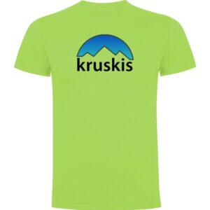 Kruskis Mountain Silhouette Short Sleeve T-shirt Verde XL Hombre