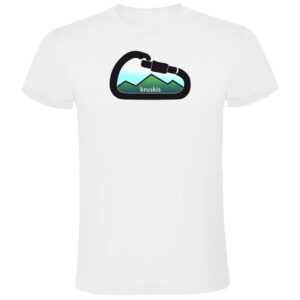 Kruskis Mountain Carabiner Short Sleeve T-shirt Blanco XL Hombre