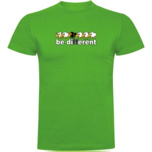 Kruskis Be Different Climb Short Sleeve T-shirt Verde S Hombre