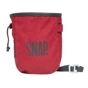 Snap Climbing Pocket Zip Chalk Bag Rojo