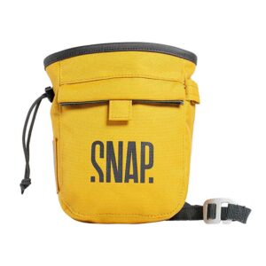 Snap Climbing Pocket Scratch Chalk Bag Dorado