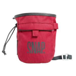 Snap Climbing Pocket Scratch Chalk Bag Rojo