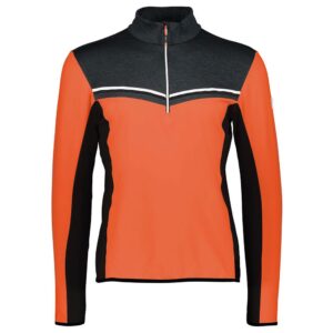 Cmp 39l2597 Ultralight Sweat Fleece Naranja,Negro 4XL Hombre