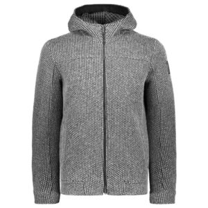 Cmp Sportswear Fix 39m3687 Hooded Fleece Gris S Hombre