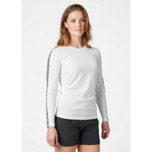 Helly Hansen Lifa Crew Base Layer Blanco L Mujer