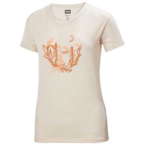 Helly Hansen Skog Graphic Short Sleeve T-shirt Rosa L Mujer