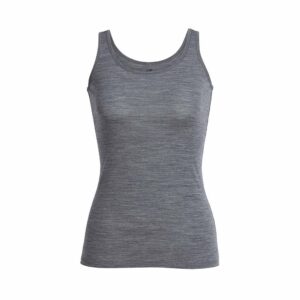 Icebreaker Siren Merino Sleeveless T-shirt Gris M Mujer