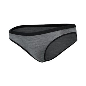 Icebreaker Siren Merino Panties Negro,Gris S Mujer