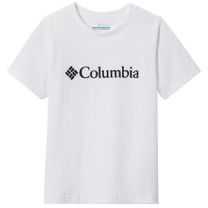 Columbia Csc Basic Logo Short Sleeve T-shirt Blanco 4-5 Years