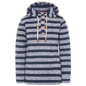 Trespass Society Hooded Fleece Azul S Mujer