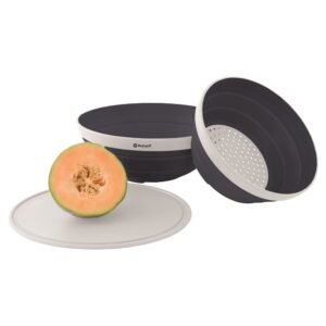 Outwell Collaps Bowl&colander Set Azul