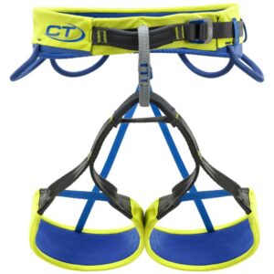 Climbing Technology Quarzo 1 Buckle Harness Amarillo,Azul XL