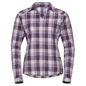 Odlo Anmore Long Sleeve Shirt Lila S Mujer