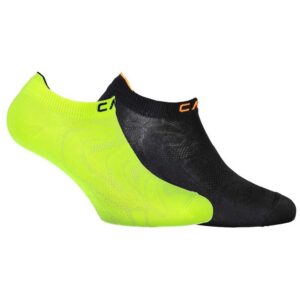 Cmp 3i96874 Ultralight Pa Socks 2 Pairs Amarillo,Negro EU 34-36 Niño