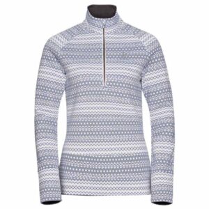 Odlo Silvretta Ceramiwarm Fleece Gris XS Mujer